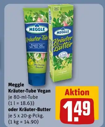 REWE Meggle kräuter-tube vegan Angebot
