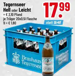 trinkgut Tegernseer hell oder leicht Angebot