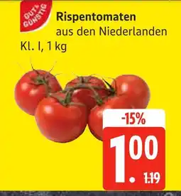 Edeka Gute grosse rispentomaten Angebot