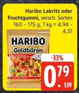 Edeka Haribo lakritz Angebot