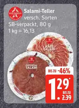 Edeka Hilcona salami-teller Angebot