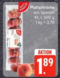 Edeka Plattpfirsiche Angebot
