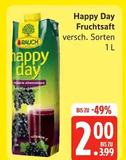 Edeka Rauch happy day fruchtsaft Angebot