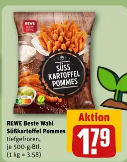 REWE Rewe beste wahl süßkartoffel pommes Angebot