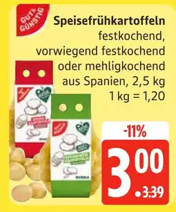 Edeka Speisefrühkartoffeln Angebot