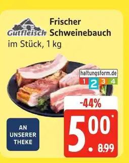 Edeka Gutfleisch frischer schweinebauch Angebot