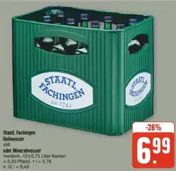 nah & gut Staatl. fachingen heilwasser oder mineralwasser Angebot