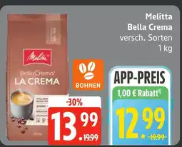Edeka Melitta bella crema Angebot