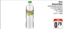 nah & gut Vitrex flavoured water Angebot