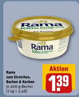 REWE Rama 100% natürliche zutaten Angebot