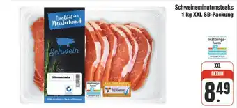 nah & gut Schwein schweineminutensteaks Angebot