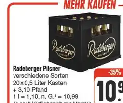 nah & gut Radeberger pilsner Angebot