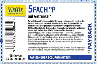 Netto Marken-Discount Payback 5fach punkte Angebot