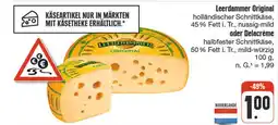 nah & gut Leerdammer leerdammer original oder delacrème Angebot