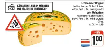 nah & gut Leerdammer leerdammer original oder delacrème Angebot