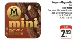 nah & gut Langnese magnum eis Angebot
