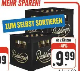 nah & gut Radeberger pilsener Angebot