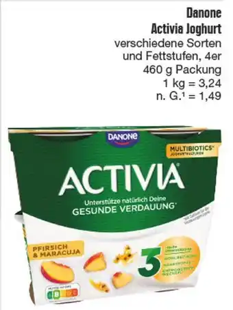nah & gut Danone activia joghurt Angebot