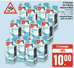 nah & gut Gut & günstig fettarme h-milch Angebot