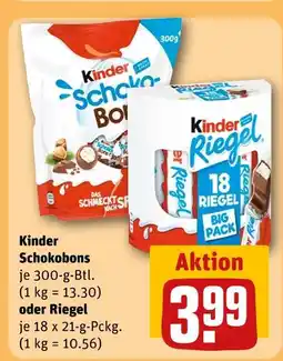 REWE Kinder schokobons Angebot