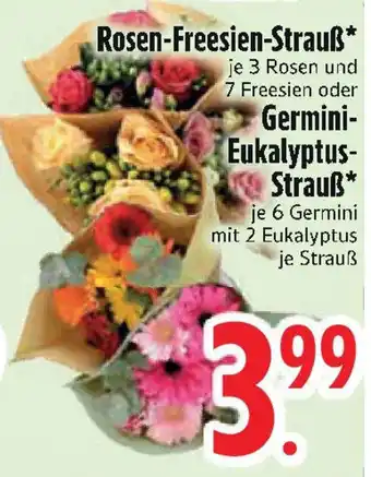 Edeka Rosen-Freesien-Strauß Angebot