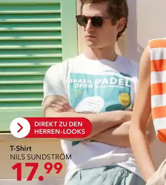 Peek & Cloppenburg Hamburg NILS SUNDSTRÖM T-Shirt Angebot