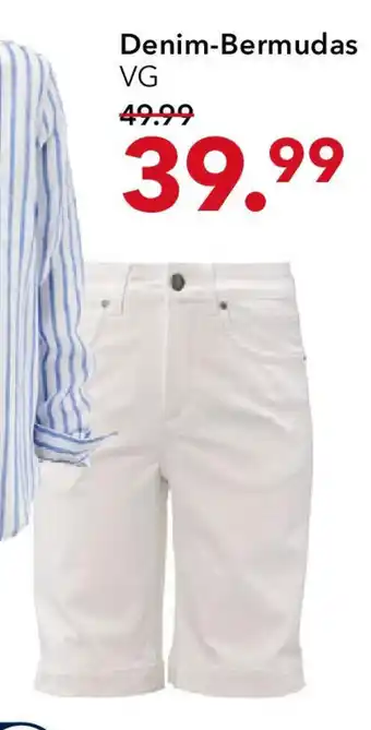 Peek & Cloppenburg Hamburg VG Denim-Bermudas Angebot