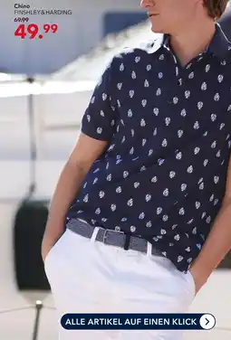 Peek & Cloppenburg Hamburg FINSHLEY & HARDING Chino Angebot