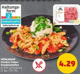 PENNY MÜHLENHOF Frisches Puten- Geschnetzeltes Angebot
