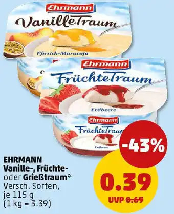 PENNY EHRMANN Vanille-, Früchte- oder Grießtraum Angebot