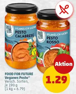 PENNY FOOD FOR FUTURE Veganes Pesto Angebot