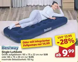 Famila Nord West Bestway Single-Luftbett Angebot