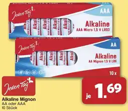Famila Nord West Jeden Tag Alkaline Mignon Angebot