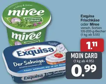 Famila Nord West Exquisa Frischkäse oder Miree Angebot