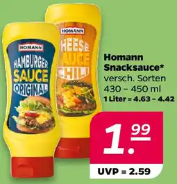NETTO Homann Snacksauce Angebot