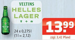 Getränke Oase Veltins helles lager Angebot