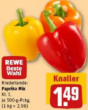 REWE Paprika Mix Angebot