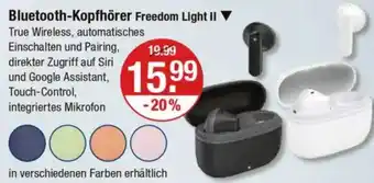 V Markt hama Bluetooth-Kopfhörer Freedom Light II Angebot