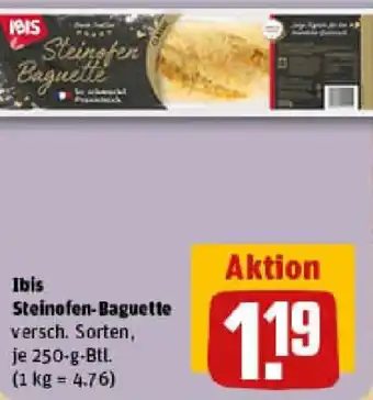 REWE Ibis Steinofen-Baguette Angebot