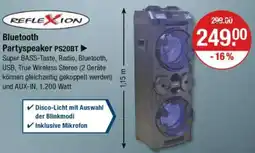 V Markt REFLEXION Bluetooth Partyspeaker PS20BT Angebot