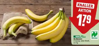 REWE Bio Bananen Angebot