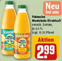 REWE Valensina Montebelo Direktsaft Angebot