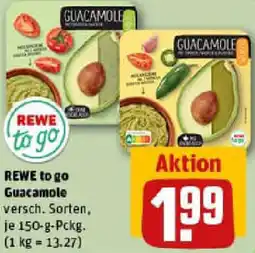REWE REWE to go Guacamole Angebot