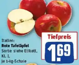 REWE Rote Tafeläpfel Angebot