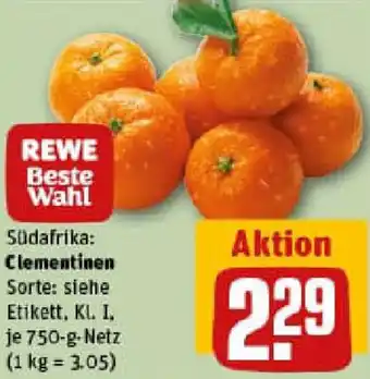REWE Clementinen Angebot