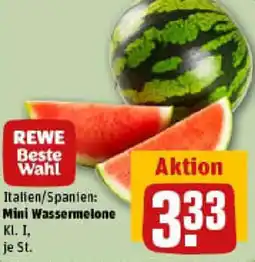 REWE Mini Wassermelone Angebot