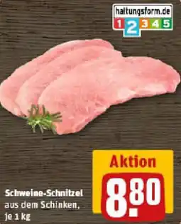 REWE Schweine-Schnitzel Angebot