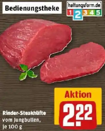 REWE Rinder-Steakhüfte Angebot