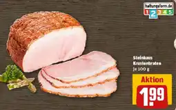 REWE Steinhaus Krustenbraten Angebot