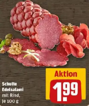 REWE Schulte Edelsalami Angebot
